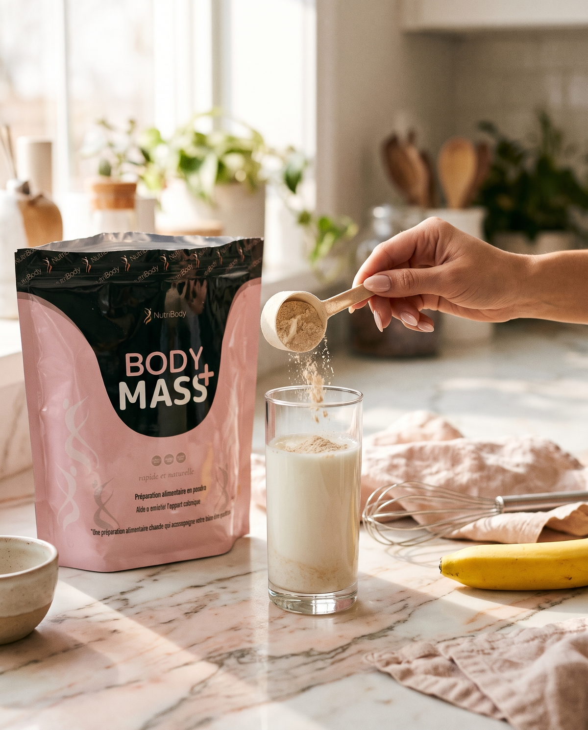 Préparation de Body Mass+